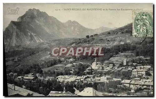 Cartes postales Saint Michel de Maurienne et le Perron des Encombres