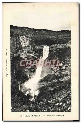 Cartes postales Hauteville Cascade de Cbarabotte