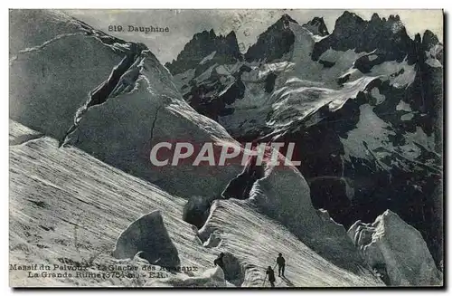 Cartes postales Massif du elvoux Le glacier des agneaux La grande ruine