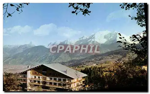 Cartes postales moderne Combloux Le Mont Blance Aiguilles de Chamonix