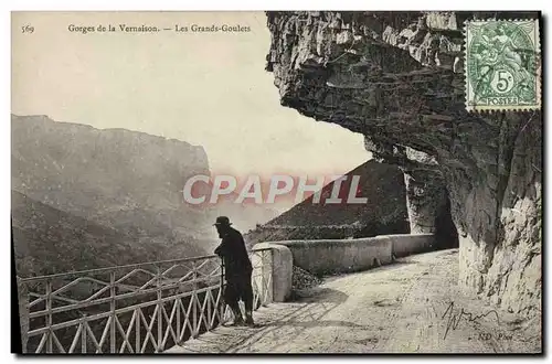 Cartes postales Gorges de la Vernaison Les Grands Goulets