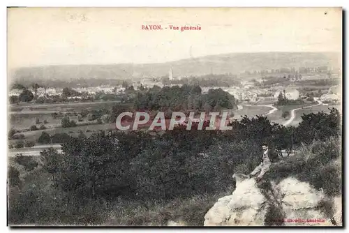 Cartes postales Bayon Vue generale