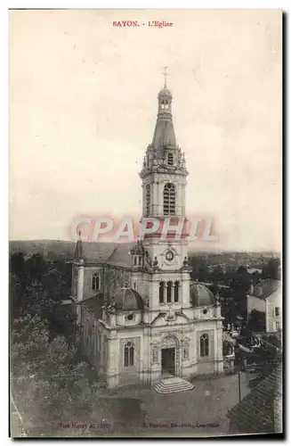 Cartes postales Bayon L&#39Eglise