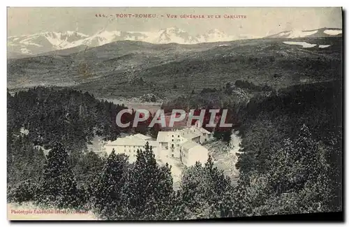 Cartes postales Font Romeu Vue Generale et le Garlitte