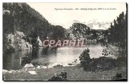 Cartes postales Etang Long et le Carlite