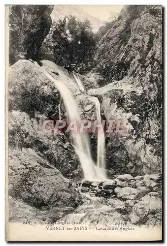 Cartes postales Vernet les Bains Cascade des Anglais