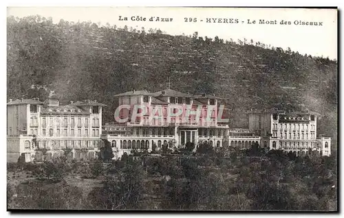 Cartes postales Hyeres Le Mont des Oiseaux