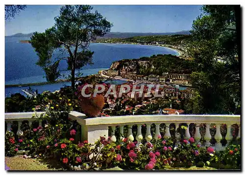 Cartes postales moderne Nice Vue generale