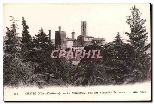 Ansichtskarte AK Grasse La Cathedrale Vue des nouvelles Terrasses