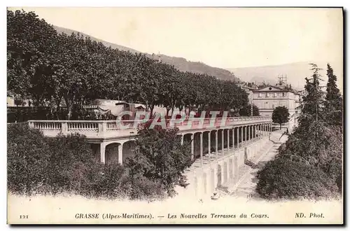 Ansichtskarte AK Grasse Les Nouvelles Terrasses du Cours