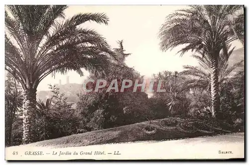 Ansichtskarte AK Grasse Le Jardin du Grand Hotel