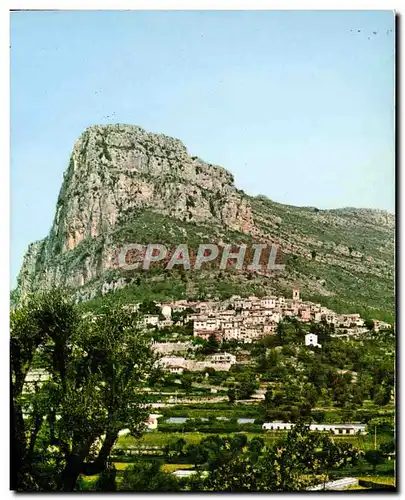 Cartes postales moderne Saint Jeannet Vue generale et le Baou