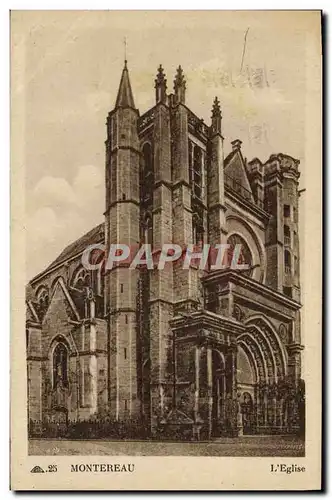 Cartes postales Montereau L&#39Eglise