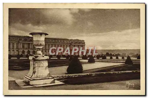 Cartes postales Les Petits Tableaux de Versailles le chateau et les parterres