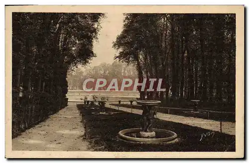 Cartes postales Splendeurs et Charmes de Versailles Les jardins L'allee d'eau