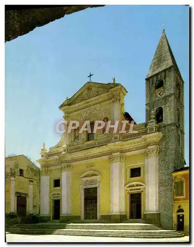 Cartes postales moderne Sospel Cathedrale Saint Michel Clocher roman