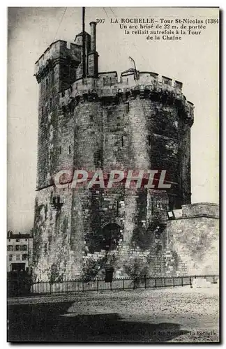 Cartes postales La Rochelle Tour St Nicolas