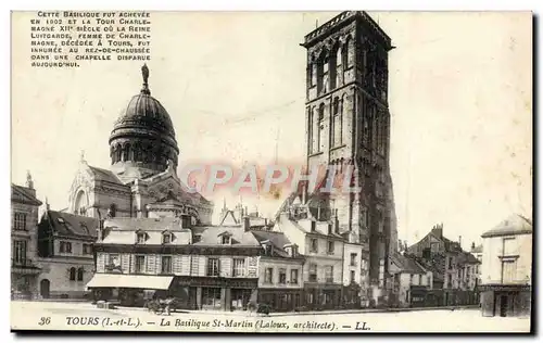 Cartes postales Tours La Basilique St Martin