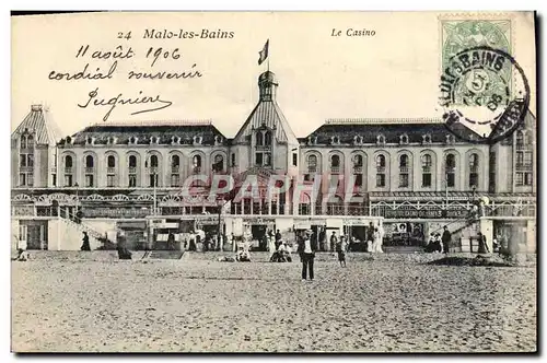 Cartes postales Malo Les Bains Le Casino