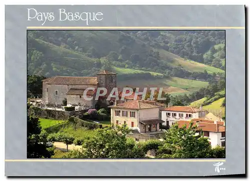 Moderne Karte Pays Basque Le village de Biriatou