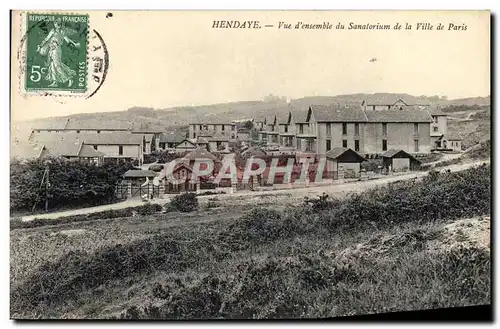 Cartes postales Hendaye Vue D&#39Ensemble Du Sanatorium De La Ville De Paris