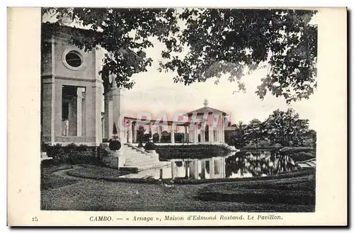 Ansichtskarte AK Cambo Arnaga Maison D&#39Edmond Rostand Le Pavillon