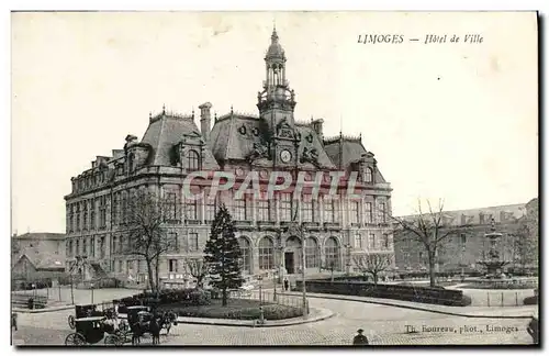 Cartes postales Limoges Hotel De Ville