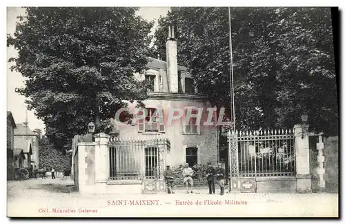 Cartes postales Saint Maixent Entree De I&#39Ecole Militaire Militaria