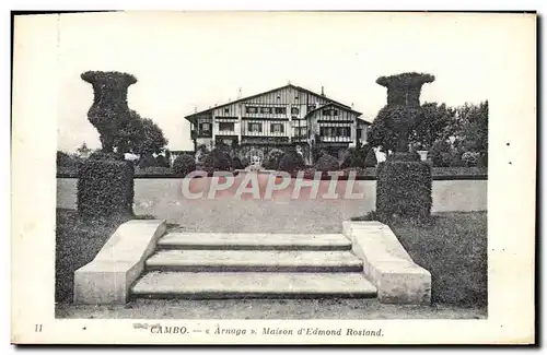Cartes postales Cambo Arnaga Maison D'Edmond Rostand