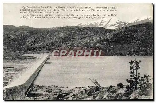 Cartes postales La Bouillouse Reservoir artificiel