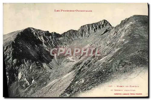 Ansichtskarte AK Massif Du Canigou et sommet principal