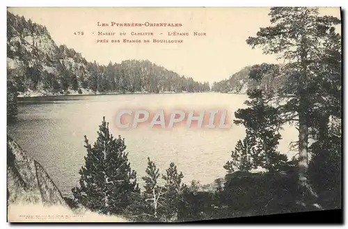 Cartes postales Massif Du Carlitte L&#39Etang noir pres des etangs de Bouillouse