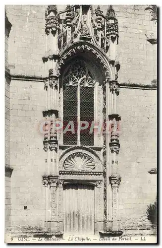 Ansichtskarte AK Usse Le Chateau La Chapelle Detail Du Portail