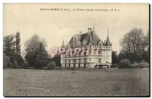 Cartes postales Azay Le Rideau Le Chateau