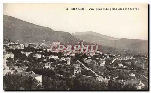 Cartes postales Grasse Vue Generale Prise Du Cote Ouest