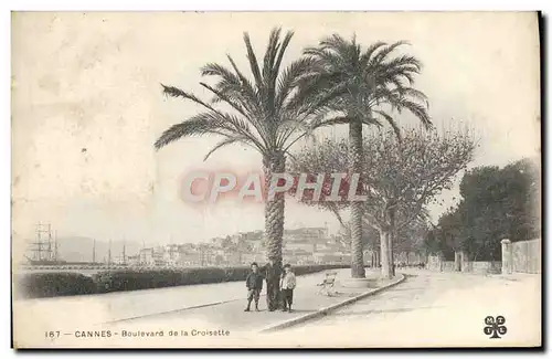 Cartes postales Cannes Boulevard De La Croisette