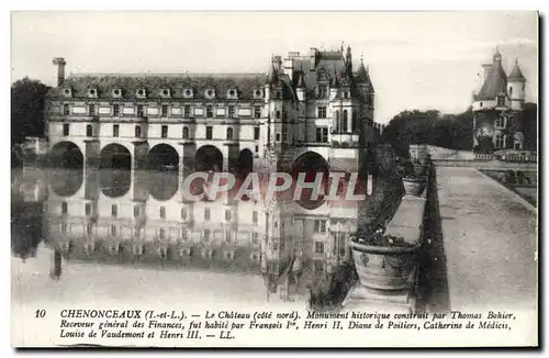 Cartes postales Chenonceaux Le Chateau Monument Historique