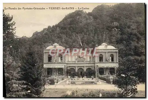 Cartes postales Vernet Les Bains Le casino
