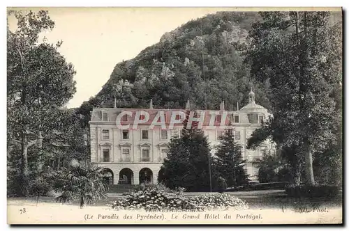 Ansichtskarte AK Vernet Les Bains Le Paradis Des Pyrenees Le grand hotel du Portugal