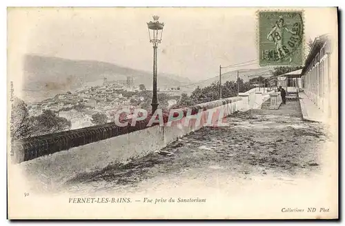 Cartes postales Vernet Les Bains Vue Prise Du Sanatorium