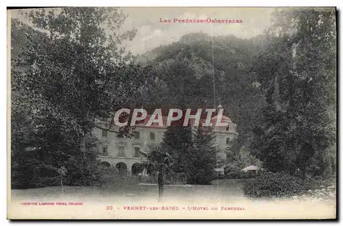 Cartes postales Vernet Les Bains L&#39Hotel Du Portugal