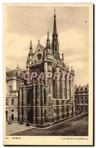 Cartes postales Paris Eglise Saint Chapelle