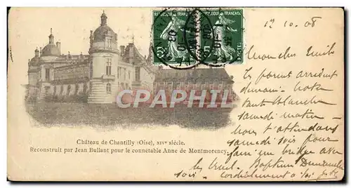 Cartes postales Chateau de Chantilly