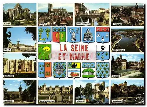 Cartes postales moderne La Seine et Marne