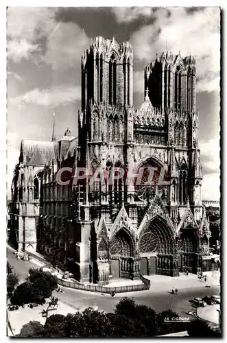 Cartes postales moderne Reims La Cathedrale