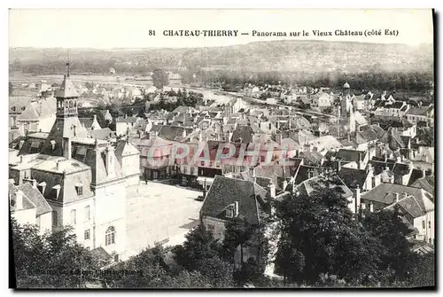 Cartes postales Chateau Chierry Panorama Sur le Vieux Chateau