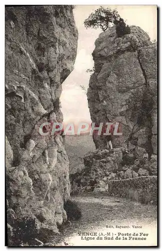 Ansichtskarte AK Vence Porte de Fer Ligne du Sud de la France