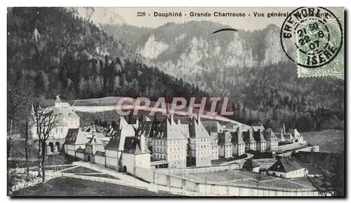 Ansichtskarte AK Dauphine Grande Chartreuse Vue Generale