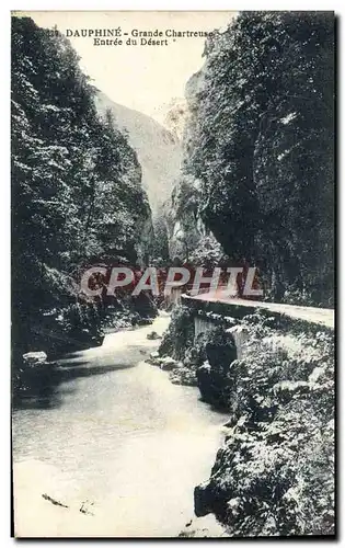 Cartes postales Dauphine Grande Chartreuse Entree du Desert