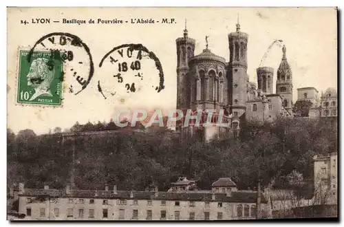 Ansichtskarte AK Lyon Basillque de Fourviere L&#39abside